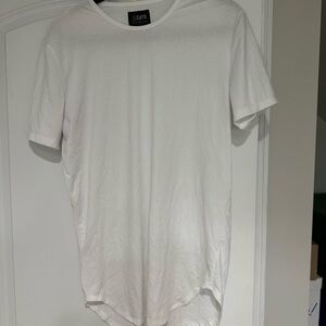 Cuts Clothing White Short Sleeve Tee